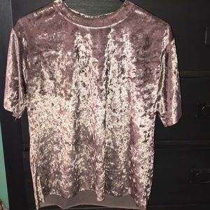 Velvet tee